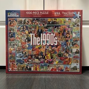 White Mountain The 1990s 1000-Piece Puzzle